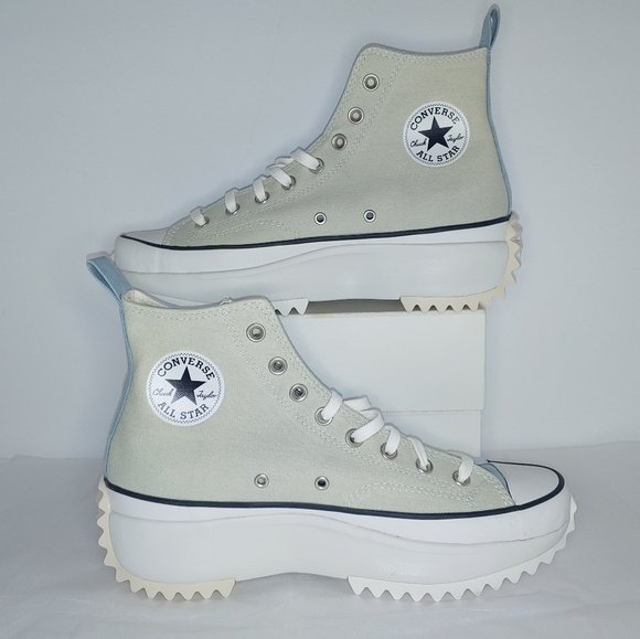 Split run star hike hi top spike sole chucks - Picture 2 of 8